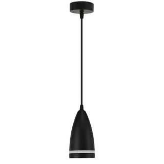 Светильник потолочный DL3067 на подвесе GX53 15W 230V, черный 85x160
