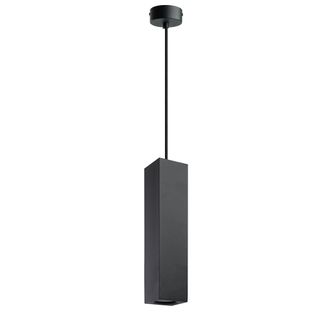 Светильник потолочный DL3058 на подвесе MR16 35W 230V, черный 60x280