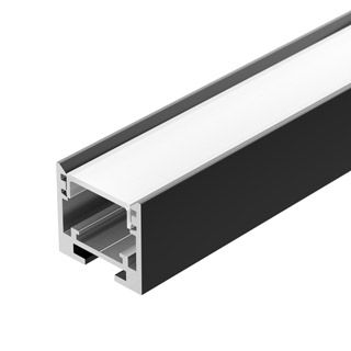 Профиль SL-LINE-2522-2500 BLACK (Алюминий)