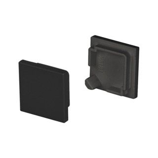 Заглушка SL-KANT-H16 SQUARE BLACK глухая (Пластик)