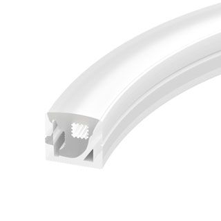 Силиконовый профиль WPH-FLEX-1616-SIDE-S11-5m WHITE (Силикон)