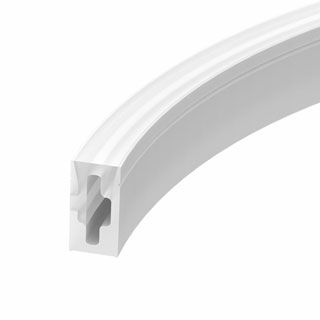 Силиконовый профиль WPH-FLEX-0612-SIDE-S8-5m WHITE (Силикон)
