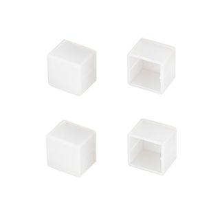 Заглушка WPH-FLEX-1616 WHITE глухая (Пластик)