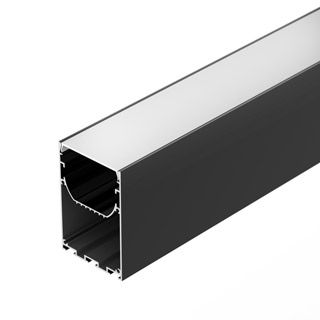 Профиль LINE-S-5075-2000 BLACK (Алюминий)