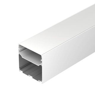 Профиль LINE-S-7575-3000 WHITE (Алюминий)