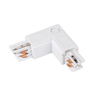 Коннектор угловой LGD-4TR-CON-L-INT-WH (C) (ARL, IP20 Пластик, 3 года)