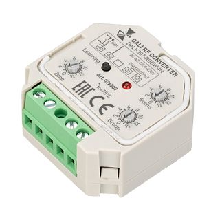 Конвертер RF-сигнала DALI-307-RGBW-IN (DALI-BUS, RF, PUSH) (INTELLIGENT ARLIGHT, -)