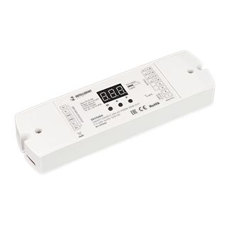 INTELLIGENT ARLIGHT Декодер SMART-DMX512-204-62-RGBW-RDM-SUF (12-48V, 4x150-500mA) (IARL, IP20 Пласт