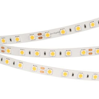 Светодиодная лента RT 2-5000 24V White6000 2x (5060, 300 LED, LUX) (14.4 Вт/м, IP20)