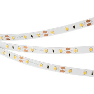 Светодиодная лента RT-A60-8mm 12V Warm2700 (4.8 W/m, IP20, 2835, 5m) (4.8 Вт/м, IP20)