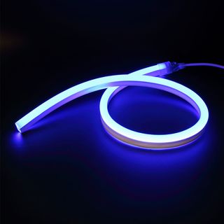 Гибкий неон круглый IDL-N 1425/1000mm 2835 120led  220V Blue 9.6W
