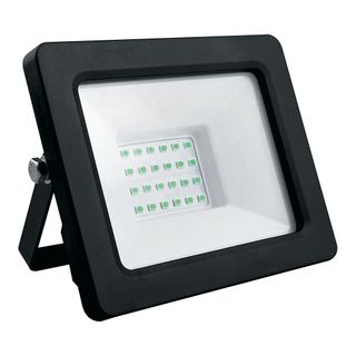 Прожектор светодиодный, 2835SMD, 30W зеленый AC220V/50Hz IP65, в черном компактном корпусе