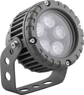 Светодиодный прожектор KDL-5Вт 220V, Д95xВ130, IP65, Green