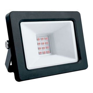 Прожектор светодиодный 2835SMD, 20W красный AC220V/50Hz IP65,  в черном компактном корпусе