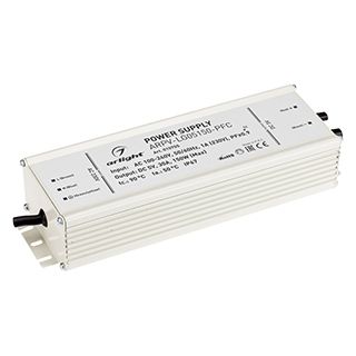 Блок питания ARPV-LG05150-PFC (5V, 30.0A, 150W) (IP67 Металл, 5 лет)