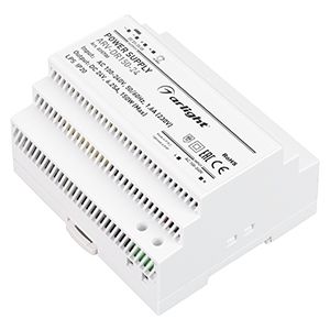 Блок питания ARV-DR150-24 (24V, 6.25A, 150W) (IP20 DIN-рейка)