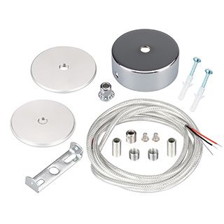 Подвес токопроводящий ARL-SL-ROUND-D70-360deg вертикальный (провод 2x0.5)