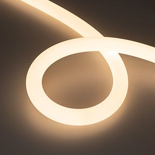 Светодиодная лента герметичная MOONLIGHT-SIDE-FP-X1088-D25mm 24V Warm3000 (20 W/m, IP65, 5m)
