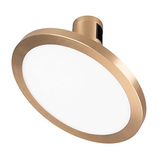 Светильник ART-APRIORI-PLATO-TURN-R160-12W Warm3000 (GD, 120 deg, 48V) (IP20 Металл, 3 года