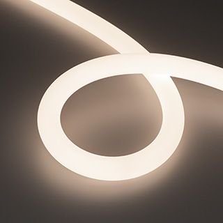 Светодиодная лента герметичная MOONLIGHT-TOP-A336-D25mm 48V Day4000 360deg (12.5 W/m, IP65, 2835)