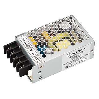 Блок питания HTS-25-24 (24V, 1.1A, 25W) (IP20 Сетка, 3 года)