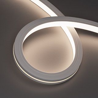 Светодиодная лента герметичная MOONLIGHT-TOP-X280-20x20mm 24V Day4000 (10 W/m, IP67, 15m, wire x1)