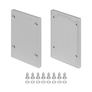 Заглушка IP-LINE-5475 SILVER глухая (Arlight, Металл)