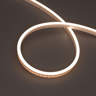 Лента герметичная WAVE-SIDE-PU-A120-06x12mm 24V Day4000 (8 W/m, IP68, 5m, wire x2) (Arlight, Вывод п