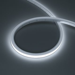 Лента герметичная NOVA-TOP-PU-A120-16x15mm 24V White7200 (10 W/m, IP68, 5m, wire x2) (Arlight, Полиу