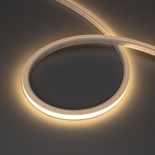 Лента герметичная NOVA-TOP-PU-A120-16x15mm 24V Warm3500 (10 W/m, IP68, 5m, wire x2) (Arlight, Полиур