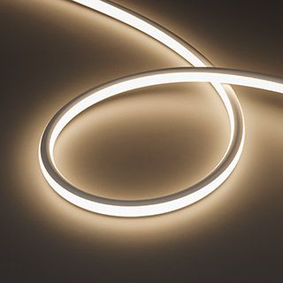 Лента герметичная WAVE-TOP-A560-18x15mm 24V Day4000 (10 W/m, IP54, 5m, wire x1) (Arlight, Вывод прям