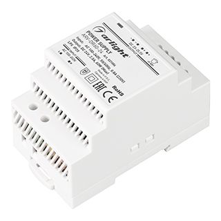 Блок питания ARV-DR60-24 (24V, 2.5A, 60W) (IP20 DIN-рейка)