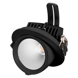 Светильник LTD-EXPLORER-R130-20W Day4000 (BK, 38 deg, 230V) (IP20 Металл, 3 года)