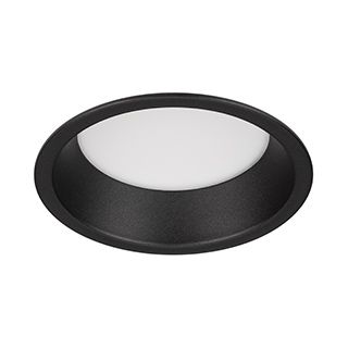Светильник MS-BREEZE-BUILT-R104-12W Warm3000 (BK, 85 deg, 230V) (IP20 Металл, 3 года)