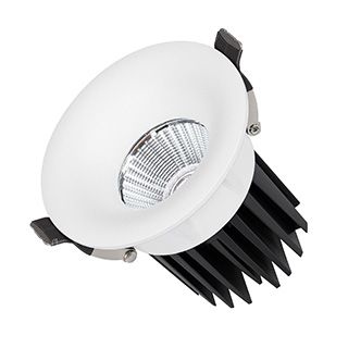 Светильник MS-FOGGY-BUILT-R86-10W Warm3000 (WH, 36 deg, 230V) (IP54 Металл, 5 лет)
