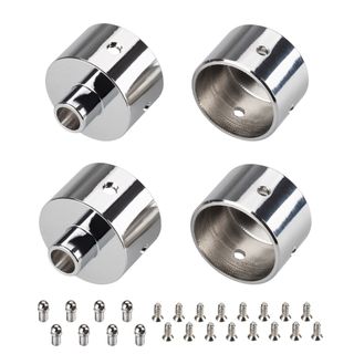 Заглушка WPH-FLEX-D22-360deg с отверстием (Металл)