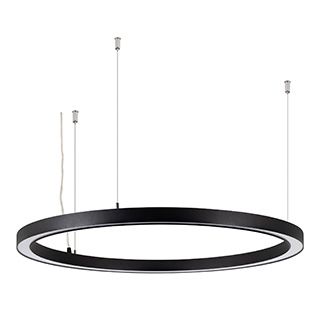 Светильник SP-CIRCLE-HANG-O3535-D900-55W Day4000 (RAL9005, 120 deg, 230V) IP40 LED