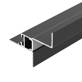 Профиль СEIL-S12-SHADOW-20-SIDE-3000 ANOD BLACK (Алюминий)