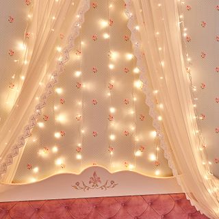 Гирлянда Светодиодная Дождь 3х2 м 240 LED, прозрачный ПВХ, с контроллером, теплое белое свечение NEO