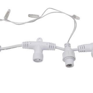 Гирлянда светодиодная Занавес 2х6м 768 LED БЕЛЫЙ прозрачный ПВХ IP65 постоянное свечение 230В соедин
