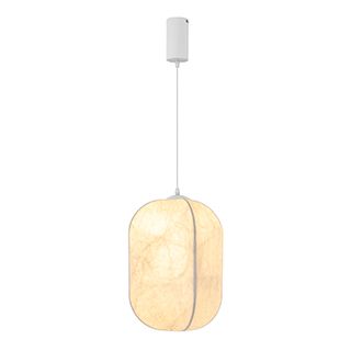Светильник SP-SETA-HANG-L410х300-7W Warm2700 (WH, 320 deg, 230V) (Arlight, IP20 Натуральный шелк, 3 