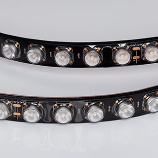 Светодиодная лента герметичная FLT-PS-A42-BLACK-23mm 24V Day4000 (21 W/m, IP67, 30deg, 5m)