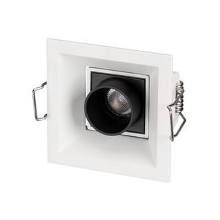 Светильник MS-ORIENT-BUILT-TURN-TC-S67x67-3W Day4000 (WH-BK, 30 deg, 230V) (IP20 Металл, 5 