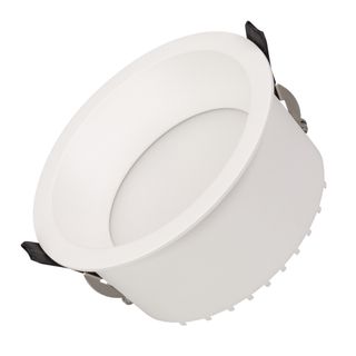 Светильник MS-DROP-BUILT-R137-24W Warm3000 (WH, 90 deg, 230V) (IP54 Металл, 5 лет)